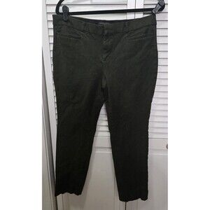 Banana Republic High Rise Curvy Fit Sloan Pants Size 10 Olive Ankle Career